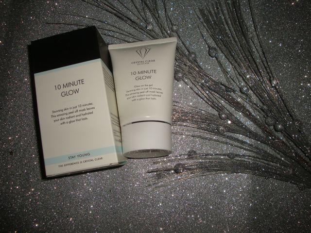 Crystal Clear Skincare 10 Minute Glow Mask, Maseczka peel off