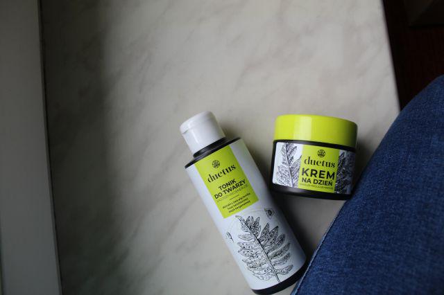 Duetus Tonik do twarzy, Łagodzi + Regeneruje, Ekstrakt z ziela pięciornika