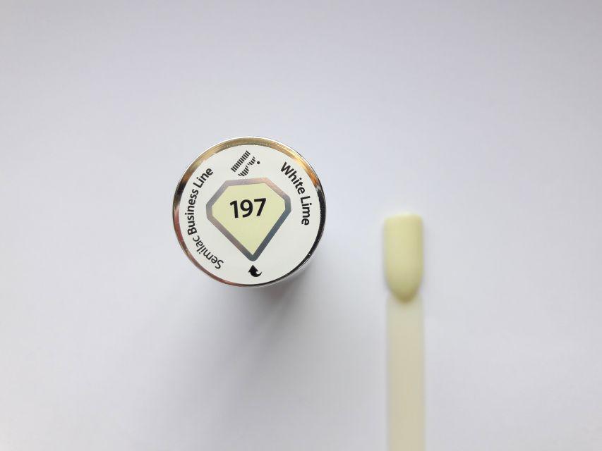 Semilac Lakier hybrydowy, Business Line, 197 White Lime