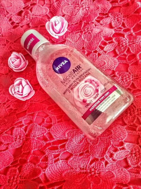 Nivea Micellair Skin Breathe, Płyn Micelarny, Dwufazowy, Z Wodą Różaną, Wszystkie typy cery