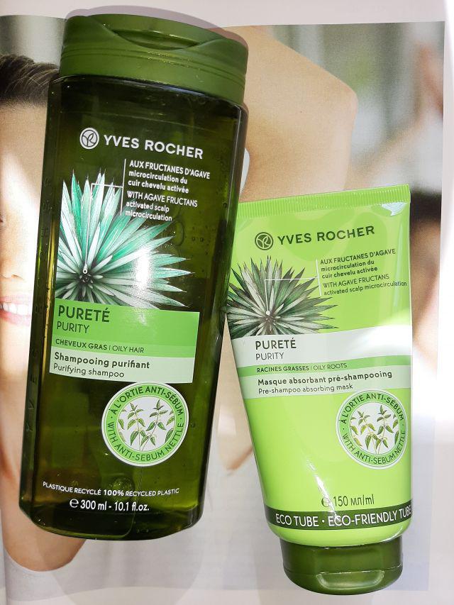 Yves Rocher szampon i maska z pokrzywą