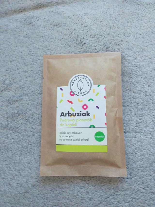 Marba Cosmetics Manufaktura Piękna, Pudrowy pianorób do kąpieli, Arbuziak