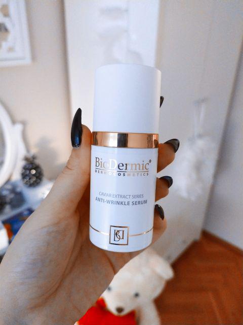 BioDermic Serum do twarzy, Przeciwzmarszczkowe, Ekstrakt z kawioru
