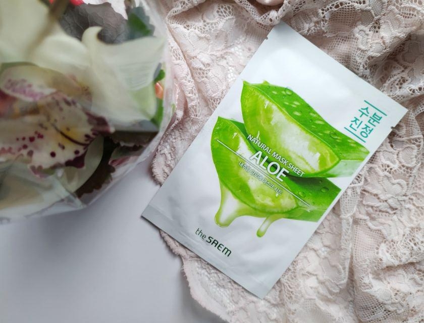 maska w płacie aloe aloes sheet mask