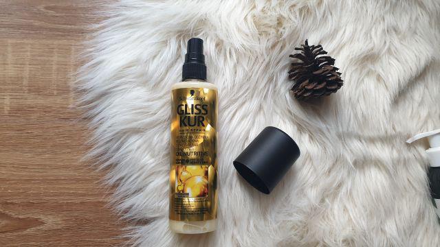 Schwarzkopf Gliss Kur, Oil Nutritive, ekspresowa odżywka regeneracyjna