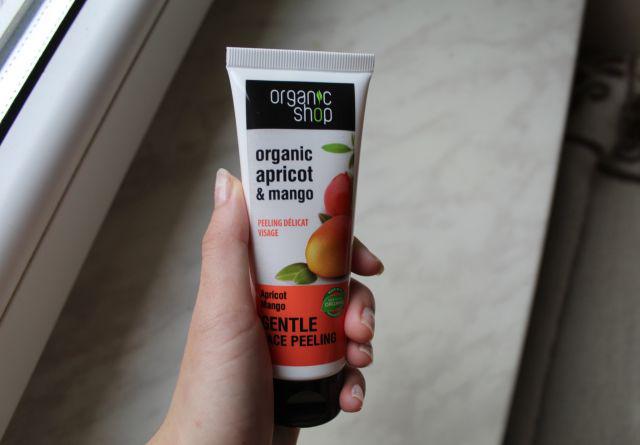 Organic Shop Peeling do twarzy, Morela i mango