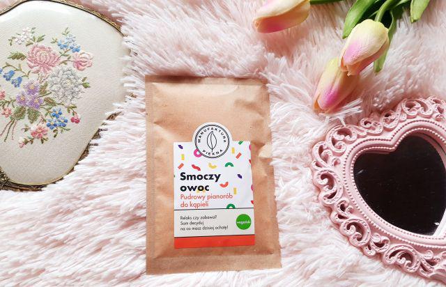 Marba Cosmetics Manufaktura Piękna, Pudrowy pianorób do kąpieli, Smoczy owoc