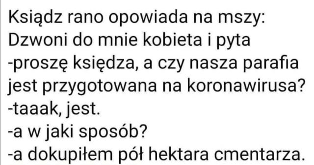 Koronawirus - zbiór przemyśleń w świetle ostatnich wydarzeń