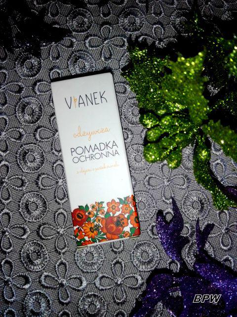 Vianek Pomadka ochronna do ust, Seria pomarańczowa, Odżywcza z olejem z pestek moreli