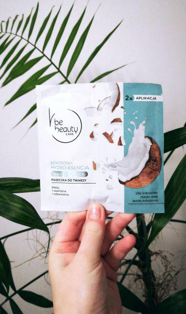 BeBeauty Care, Maseczka do twarzy, Nawilżająca, Kokosowa hydro-esencja