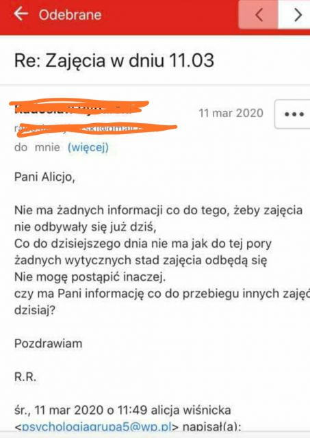 Koronawirus - zbiór przemyśleń w świetle ostatnich wydarzeń