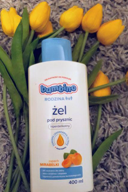 Bambino Rodzina, Żel pod prysznic, Hipoalergiczny, Mirabelka
