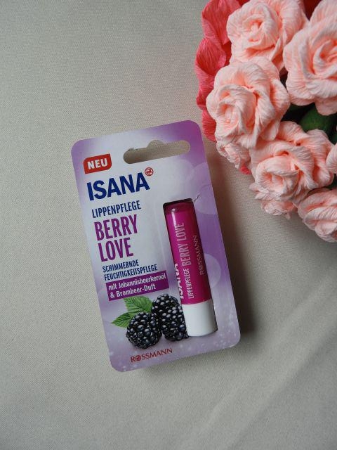 Isana Pomadka ochronna do ust, Berry Love