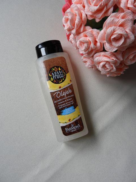 Farmona Tutti Frutti, Olejek do kąpieli i pod prysznic, Ananas i kokos