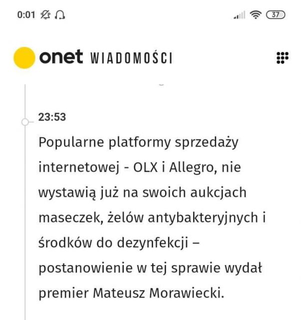 Koronawirus - zbiór przemyśleń w świetle ostatnich wydarzeń