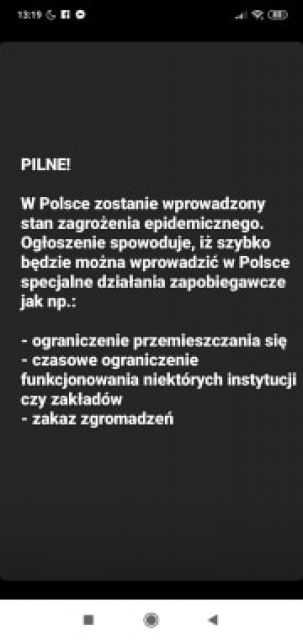 Koronawirus - zbiór przemyśleń w świetle ostatnich wydarzeń