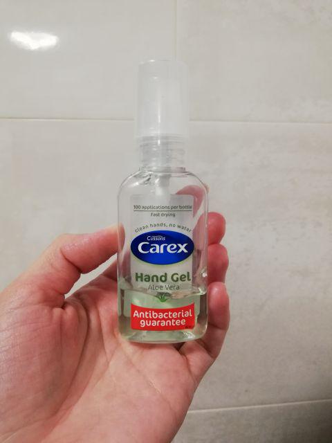 Carex Antybakteryjny żel do rąk, Aloe Vera