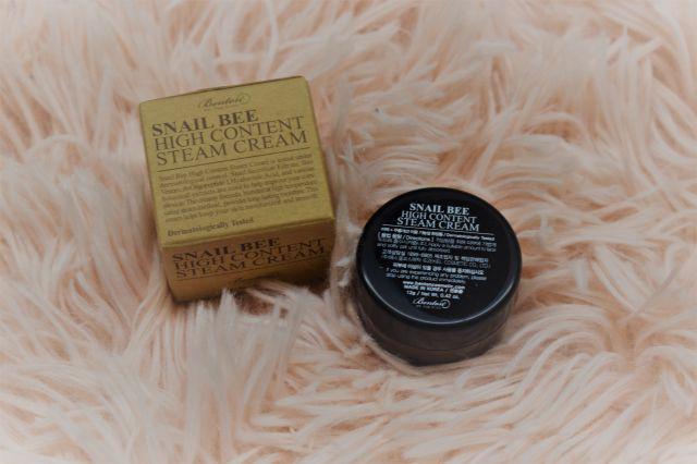 Benton Krem do twarzy, High content steam cream, Snail Bee