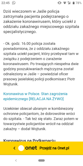 Koronawirus - zbiór przemyśleń w świetle ostatnich wydarzeń