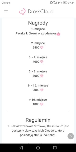 Królowa Dresscloud!