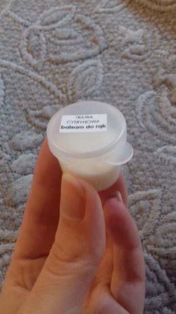 Miodowa Mydlarnia Balsam do rąk, Trawa cytrynowa