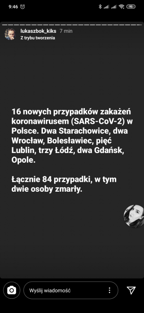 Koronawirus - zbiór przemyśleń w świetle ostatnich wydarzeń
