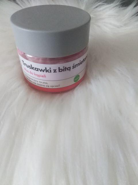 Marba Cosmetics, Manufaktura Piękna, mus do kąpieli, truskawki z bitą śmietaną