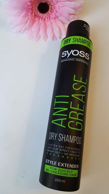 Syoss Professional Performance, Suchy szampon do włosów, Anti Grease Dry Shampoo