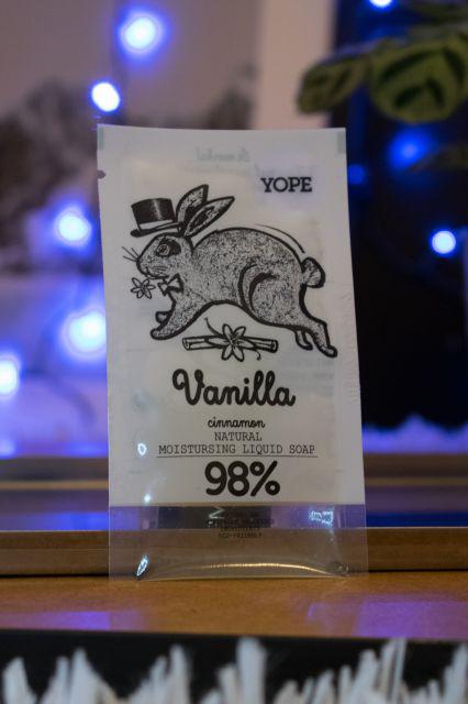 YOPE Mydło w płynie, Wanilia i cynamon