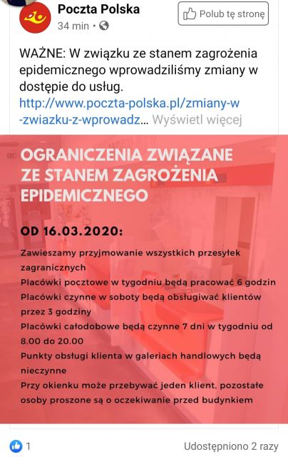 Koronawirus - zbiór przemyśleń w świetle ostatnich wydarzeń