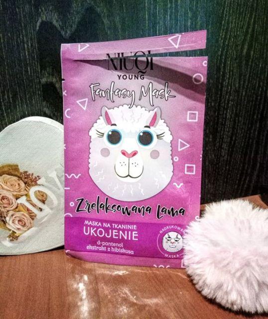 Marion NIUQI, Maseczka w płacie, Ukojenie, Zrelaksowana lama