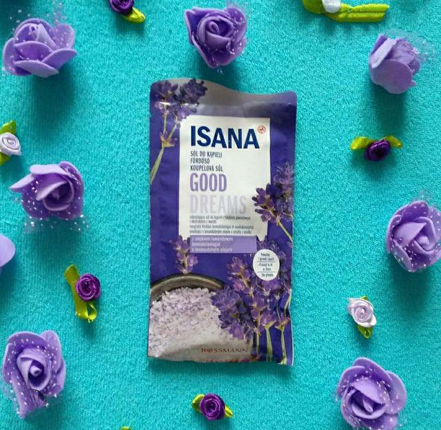 Isana Sól do kąpieli, Good Dreams, Olejek lawendowy i ekstrakt z wanilii