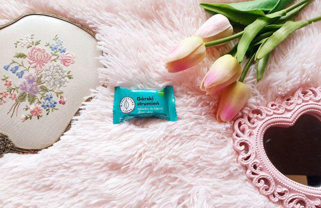 Marba Cosmetics Manufaktura Piękna, Tabletka do kąpieli dłoni i stóp, Górski strumień