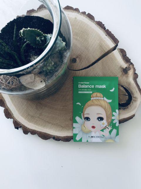 Orchid Flower Balance Mask