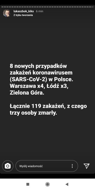Koronawirus - zbiór przemyśleń w świetle ostatnich wydarzeń