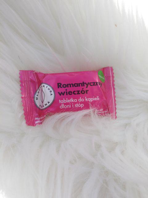 Marba Cosmetics Manufaktura Piękna, Tabletka do kąpieli dłoni i stóp, Romantyczny wieczór