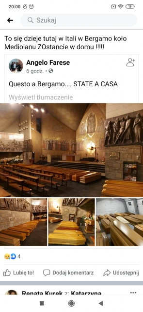 Koronawirus - zbiór przemyśleń w świetle ostatnich wydarzeń