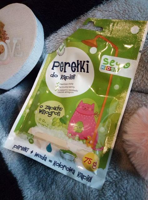 Seyo Kids, Perełki do kąpieli, Winogron