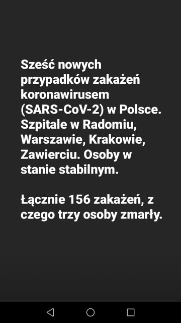 Koronawirus - zbiór przemyśleń w świetle ostatnich wydarzeń