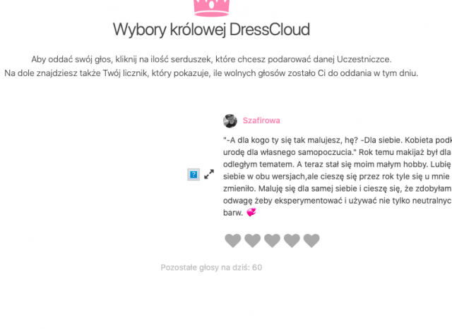 Królowa Dresscloud!