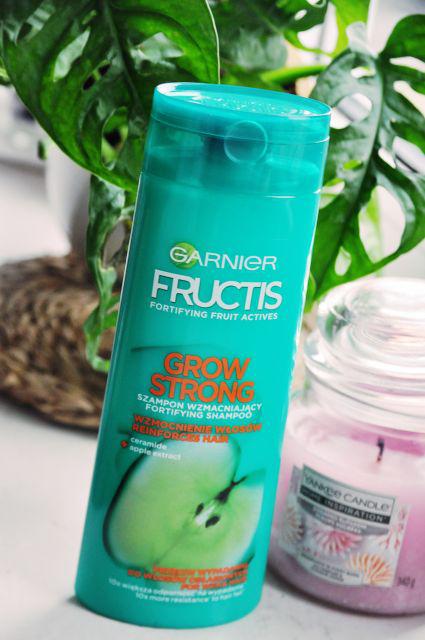 Garnier Fructis, Grow Strong, Szampon wzmacniający do włosów osłabionych