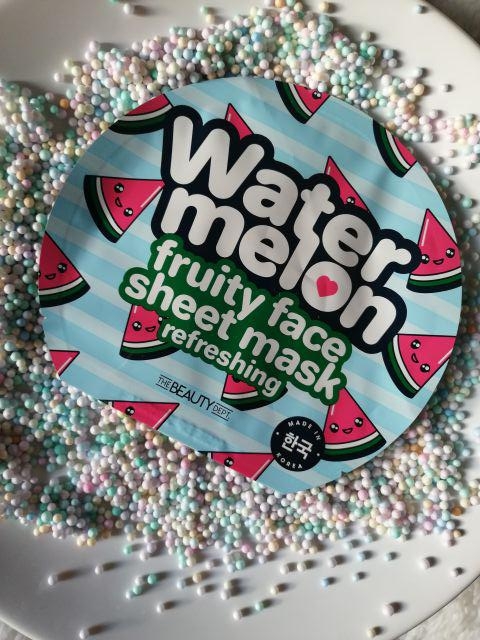 The Beauty Dept. Maseczka do twarzy, Nawilżająca, Watermelon