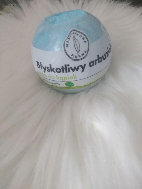 Marba Cosmetics Manufaktura Piękna, Kula do kąpieli, Musująca, Błyskotliwy arbuziak