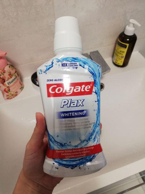 Colgate Płyn do płukania jamy ustnej Plax Whitening zero alkohol