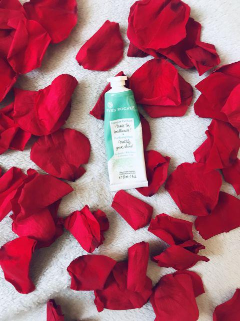 Yves Rocher Purifying mask, oczyszczajaca maseczka do twarzy. 