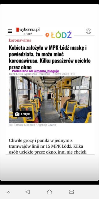 Koronawirus - zbiór przemyśleń w świetle ostatnich wydarzeń