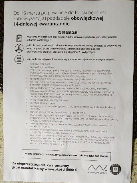 Koronawirus - zbiór przemyśleń w świetle ostatnich wydarzeń