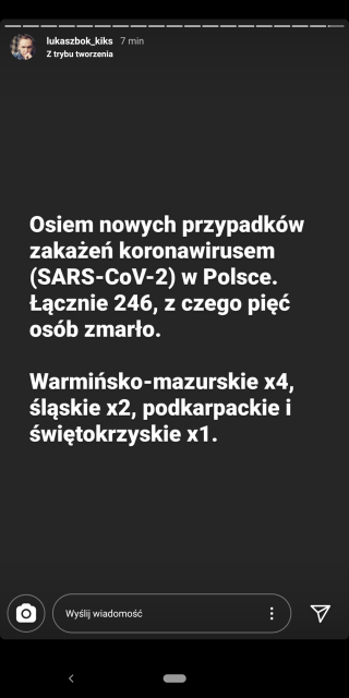 Koronawirus - zbiór przemyśleń w świetle ostatnich wydarzeń