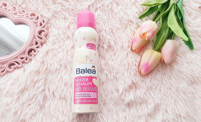 Balea Pianka do golenia, White Chocolate