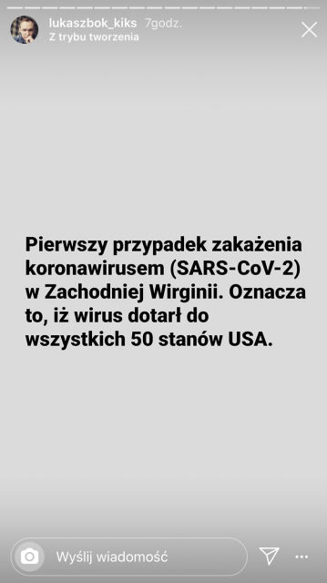 Koronawirus - zbiór przemyśleń w świetle ostatnich wydarzeń